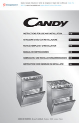 Candy Trio 9501/1X Gebrauchs- Und Installationsanweisungen