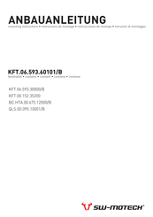 SW-Motech KFT.00.152.35200 Anbauanleitung
