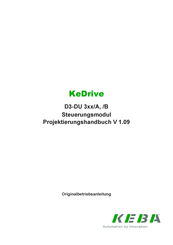 Keba KeDrive D3-DU 3/A Serie Originalbetriebsanleitung