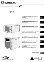 Zodiac DF2 Montage- Und Gebrauchsanleitung
