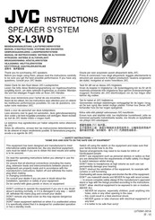 JVC SX-L3WDE Bedienungsanleitung