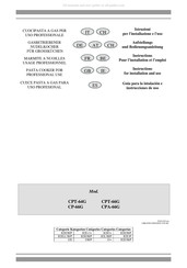 Lotus CP-66G Aufstellungs- Und Bedienungsanleitung