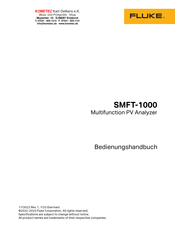 Fluke SMFT-1000/PRO Bedienungshandbuch