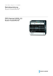 Busch-Jaeger AudioWorld 8209-101 Betriebsanleitung