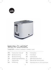 Wilfa CLASSIC CT-1000T Anleitung