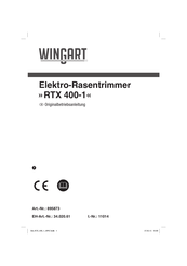 Wingart 895873 Originalbetriebsanleitung