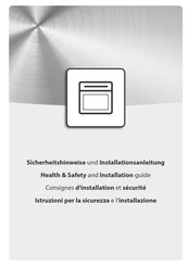 Bauknecht HIK3 NN8F CH Sicherheitshinweise- Und Installationsanleitung