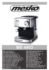 Mesko MS 4403 Bedienungsanweisung