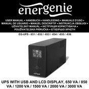 Energenie EG-UPS-032 Handbuch