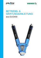 ViscoTec preeflow eco-DUO450 Betriebs-/Wartungsanleitung