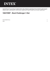 Intex Boot Challenger 3 Set Benutzerhandbuch