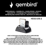 Gembird HD32-U3S-2 Handbuch