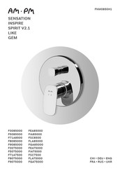 AM.PM Inspire F5085000 Montageanleitung