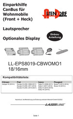 Altendorf LL-EPS8019-CBWOMO1 Anleitung