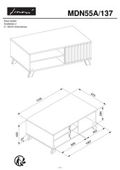 finori Flavia MDN55A/137 Bedienungsanleitung