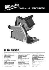 Milwaukee M18FPS55-0P Originalbetriebsanleitung