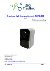 Secutek SHT-BC62 Bedienungsanleitung
