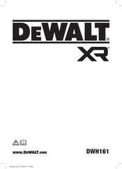 DeWalt XR DWH161 Übersetzung Der Originalanleitung