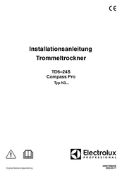 Electrolux Professional Compass Pro TD6-24S Installationsanleitung