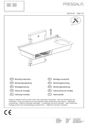 Pressalit R8682 Montageanleitung