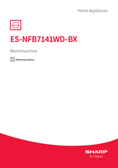 Sharp ES-NFB7141WD-BX Bedienungsanleitung