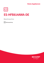 Sharp ES-HFB814AWA-DE Bedienungsanleitung