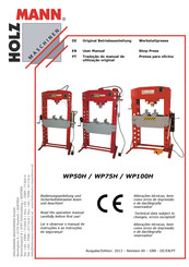 HOLZMANN-MASCHINEN WP75H Originalbetriebsanleitung