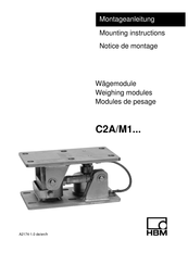 HBM 1-C2A/M1BR/10T Montageanleitung