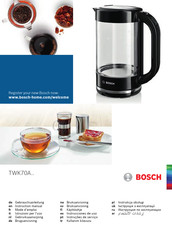 Bosch TWK70A GB Serie Gebrauchsanleitung