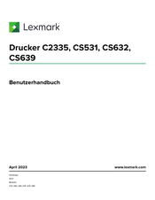 Lexmark CS632 Benutzerhandbuch