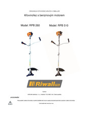 Riwall PRO RPB 260 Bersetzung Der Originalbetriebsanleitung