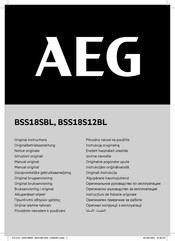 AEG BSS18SBL-0 Originalbetriebsanleitung