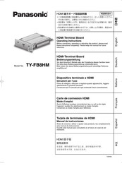Panasonic TY-FB8TA Bedienungsanleitung