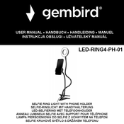Gembird LED-RING4-PH-01 Handbuch