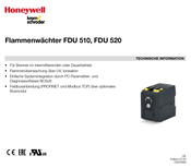 Honeywell krom schroder FDU 520 Technische Information