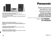 Panasonic SC-PMX802E Bedienungsanleitung