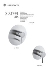 Newform X-STEEL 316 69670EX Bedienungsanleitung