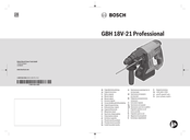 Bosch GBH 18V-21 Professional Originalbetriebsanleitung