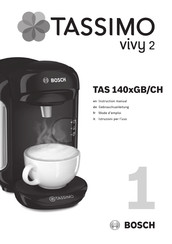 Bosch TASSIMO vivy2 TAS1403GB Gebrauchsanleitung