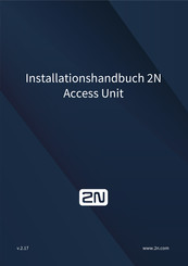 2N Access Unit Installationshandbuch