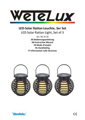 Westfalia 96 76 78 Bedienungsanleitung