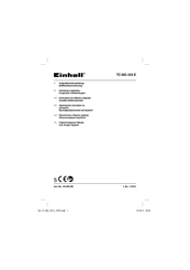 EINHELL TC-MG 220 E Originalbetriebsanleitung