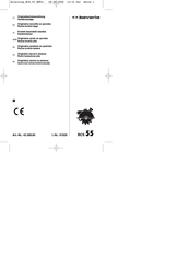 Bavaria BCS 55 Originalbetriebsanleitung