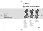 Bosch GDX 18V-200 Originalbetriebsanleitung
