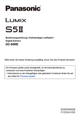 Panasonic LUMIX S5II Bedienungsanleitung