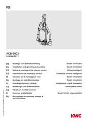 KWC ACEF3002 Montage- Und Betriebsanleitung