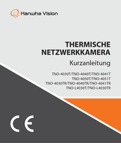 Hanwha Vision TNO-L4030T Kurzanleitung