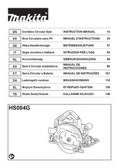 Makita HS004G Betriebsanleitung