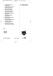 Bavaria BCS 64 Originalbetriebsanleitung