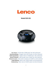 LENCO SCD-331 Bedienungsanleitung
